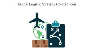 Global Logistic Strategy Colored Icon In Powerpoint Pptx Png And Editable Eps Format