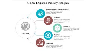 Global logistics industry analysis ppt powerpoint presentation portfolio introduction cpb