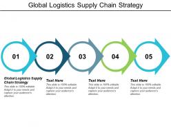 Global logistics supply chain strategy ppt powerpoint presentation picture cpb
