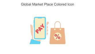 Global Market Place Colored Icon In Powerpoint Pptx Png And Editable Eps Format