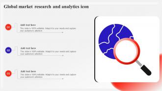 Global Market Research And Analytics Icon