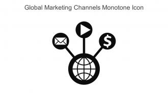 Global Marketing Channels Monotone Icon In Powerpoint Pptx Png And Editable Eps Format