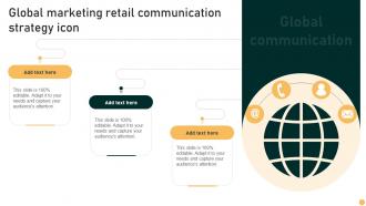 Global Marketing Retail Communication Strategy Icon