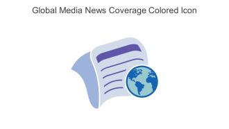 Global Media News Coverage Colored Icon In Powerpoint Pptx Png And Editable Eps Format