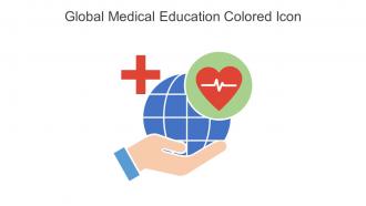 Global Medical Education Colored Icon In Powerpoint Pptx Png And Editable Eps Format