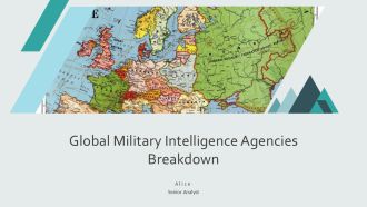 Global Military Intelligence Agencies Breakdown PPT PowerPoint AT