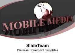 Global mobile media concept powerpoint templates ppt themes and graphics 0213