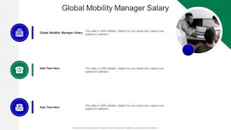 Global Mobility Manager Salary In Powerpoint And Google Slides Cpb