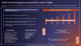 Global Natural Language Processing NLP Market Insights Comprehensive Tutorial About AI SS V