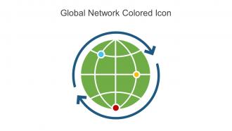 Global Network Colored Icon In Powerpoint Pptx Png And Editable Eps Format