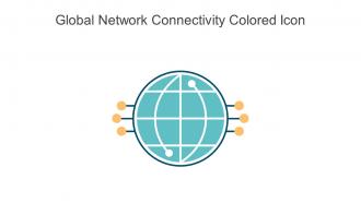 Global Network Connectivity Colored Icon In Powerpoint Pptx Png And Editable Eps Format