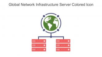 Global Network Infrastructure Server Colored Icon In Powerpoint Pptx Png And Editable Eps Format