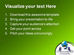 Global network internet powerpoint templates and powerpoint backgrounds 0511