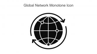Global Network Monotone Icon In Powerpoint Pptx Png And Editable Eps Format