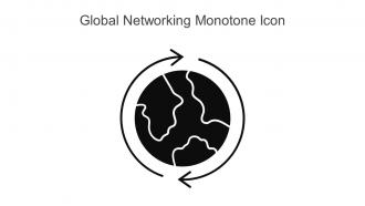 Global Networking Monotone Icon In Powerpoint Pptx Png And Editable Eps Format