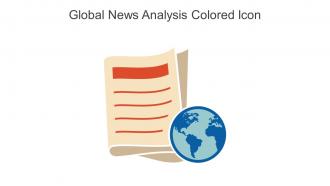 Global News Analysis Colored Icon In Powerpoint Pptx Png And Editable Eps Format