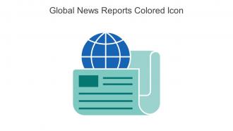 Global News Reports Colored Icon In Powerpoint Pptx Png And Editable Eps Format