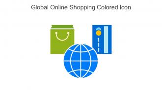 Global Online Shopping Colored Icon In Powerpoint Pptx Png And Editable Eps Format