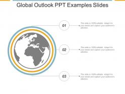 Global outlook ppt examples slides