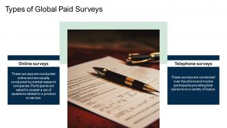 Global Paid Surveys Powerpoint Presentation And Google Slides ICP Colorful Slides