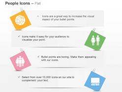 Global people gender sign business team ppt icons graphics