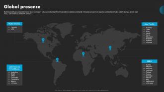 Global Presence AT And T Company Profile CP SS