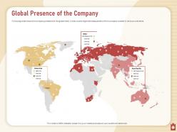 Global presence of the company abc regional powerpoint presentation tips