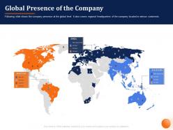 Global presence of the company asia pacific ppt powerpoint presentation file summary