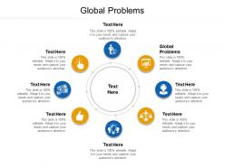 Global problems ppt powerpoint presentation show background image cpb