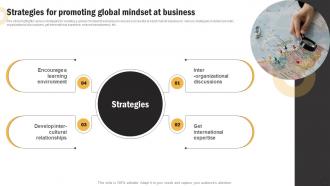 Global Product Expansion Strategies For Promoting Global Mindset At Business