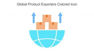 Global Product Exporters Colored Icon In Powerpoint Pptx Png And Editable Eps Format