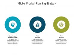 Global product planning strategy ppt powerpoint presentation outline format ideas cpb