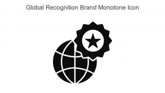 Global Recognition Brand Monotone Icon In Powerpoint Pptx Png And Editable Eps Format