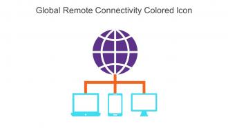 Global Remote Connectivity Colored Icon In Powerpoint Pptx Png And Editable Eps Format