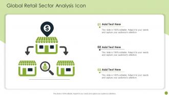 Global Retail Sector Analysis Icon