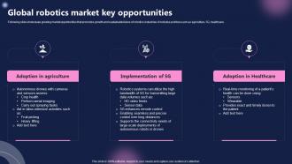 Global Robotics Market Key Opportunities FIO SS
