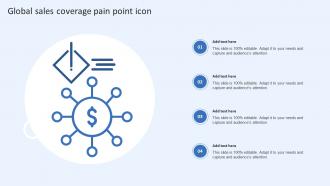 Global Sales Coverage Pain Point Icon