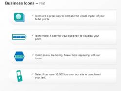 Global secured information transfer system ppt icons graphics