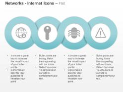 Global security key error ppt icons graphics