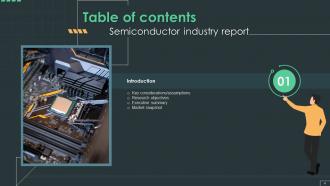 Global Semiconductor Industry Report Powerpoint Presentation Slides IR Image Downloadable