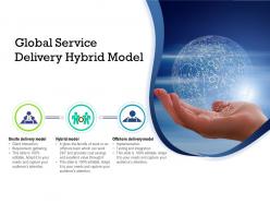 Global service delivery hybrid model
