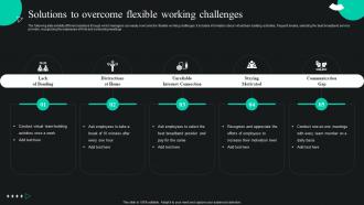 Global Shift Towards Flexible Working Solutions To Overcome Flexible Working Challenges