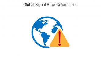 Global Signal Error Colored Icon In Powerpoint Pptx Png And Editable Eps Format