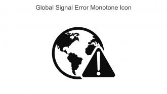 Global Signal Error Monotone Icon In Powerpoint Pptx Png And Editable Eps Format
