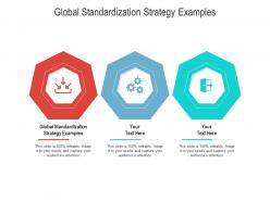 Global standardization strategy examples ppt powerpoint presentation portfolio inspiration cpb