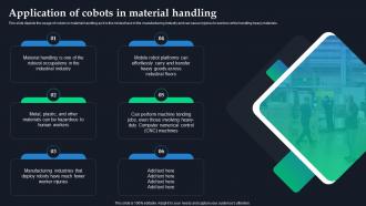 Global Statics Of Collaborative Robots IT Application Of Cobots In Material Handling