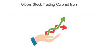 Global Stock Trading Colored Icon In Powerpoint Pptx Png And Editable Eps Format