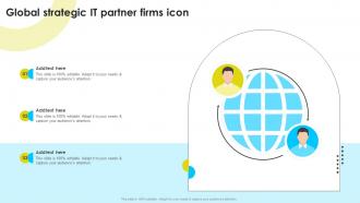 Global Strategic It Partner Firms Icon