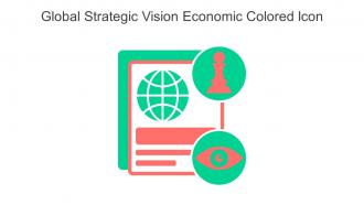Global Strategic Vision Economic Colored Icon In Powerpoint Pptx Png And Editable Eps Format