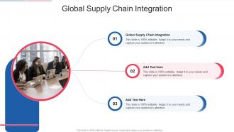 Global Supply Chain Integration In Powerpoint And Google Slides Cpb